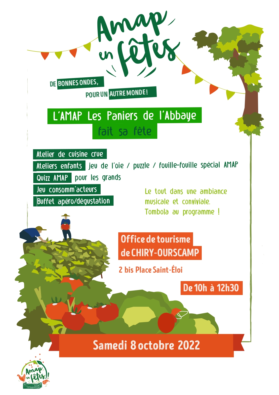 fête de l'amap d'Ourscamp 